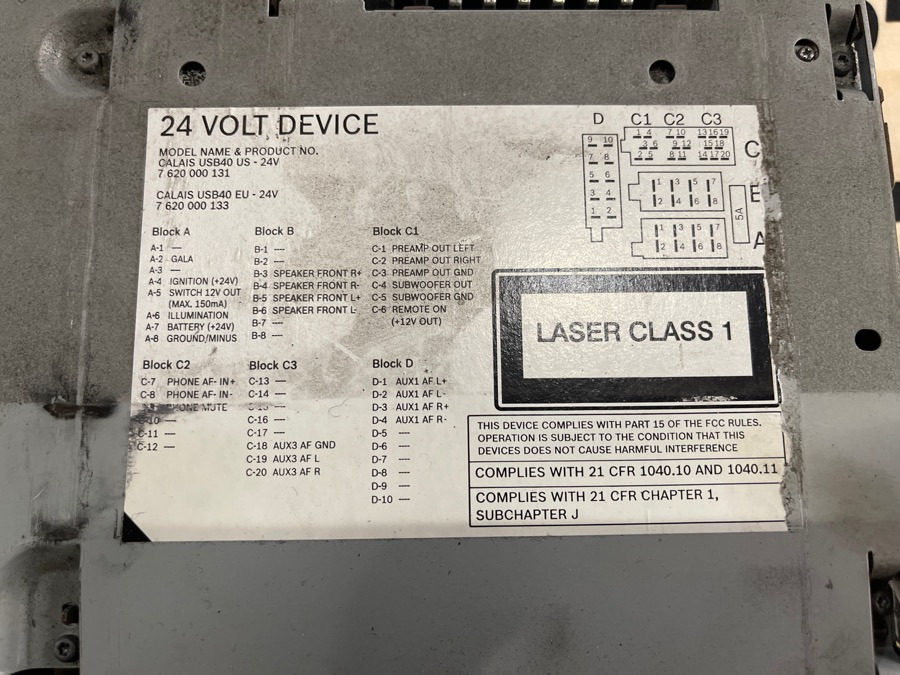 SCANIA RADIO 2974852 - Sistema elétrico por Camião: foto 2 SCANIA RADIO 2974852 - Sistema elétrico por Camião: foto 2