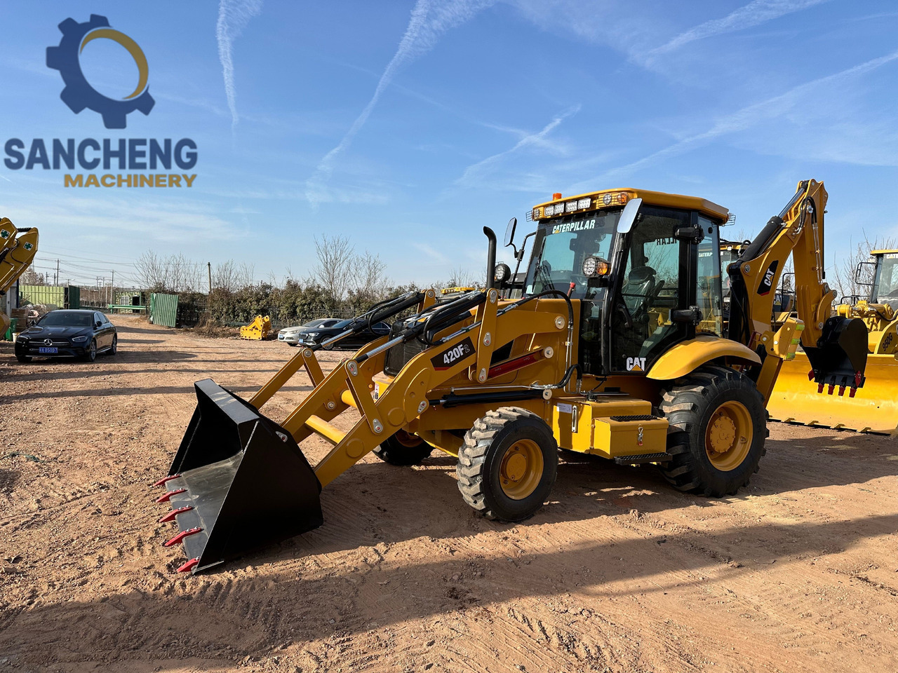 Retroescavadeira novo CATERPILLAR 420F2 backhoe loader: foto 1