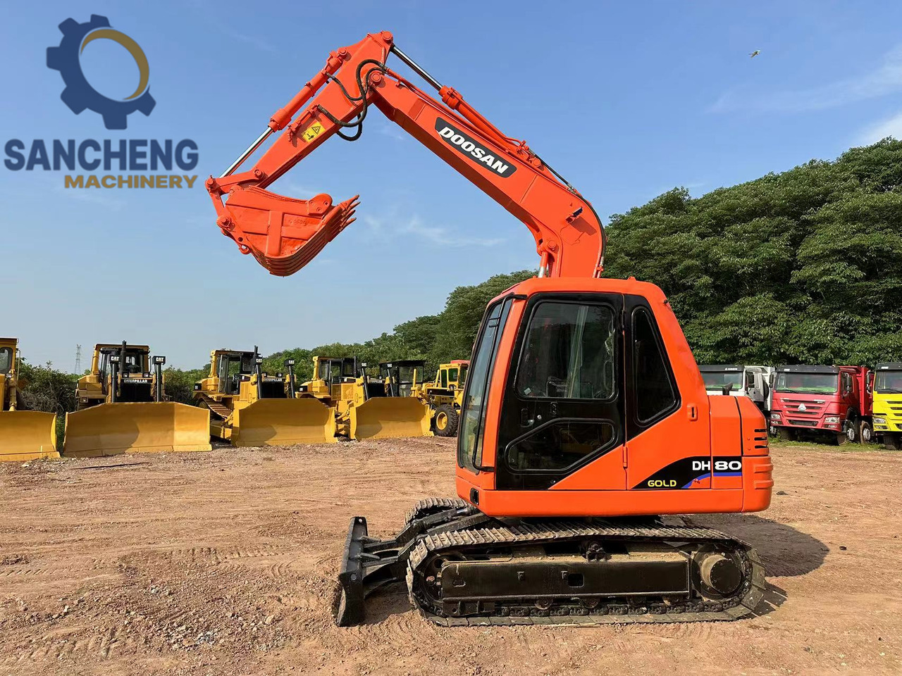 Leasing de DOOSAN DH80 Mini Excavator DOOSAN DH80 Mini Excavator: foto 10