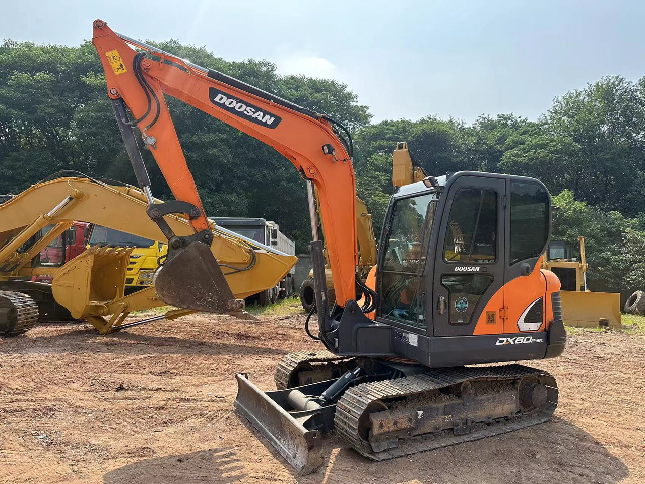 DOOSAN DX60 - Mini escavadeira: foto 5 DOOSAN DX60 - Mini escavadeira: foto 5