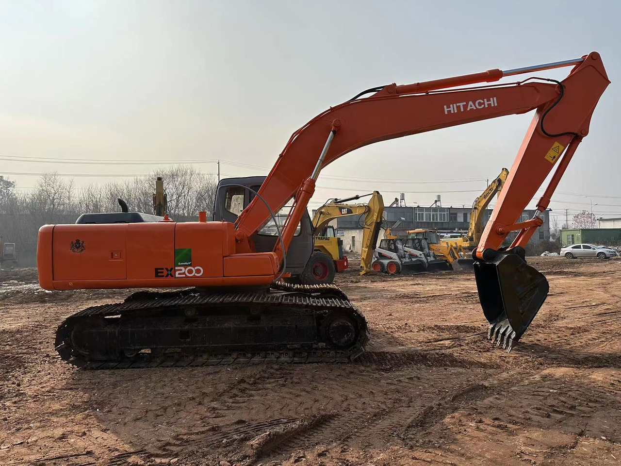 Escavadora de rastos HITACHI EX200: foto 12