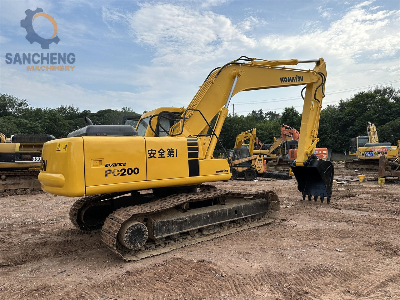 KOMATSU PC200-6 - Escavadora de rastos: foto 1 KOMATSU PC200-6 - Escavadora de rastos: foto 1
