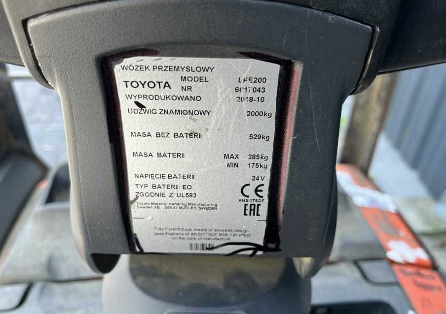 BT LPE200 - Porta-palete: foto 4 BT LPE200 - Porta-palete: foto 4