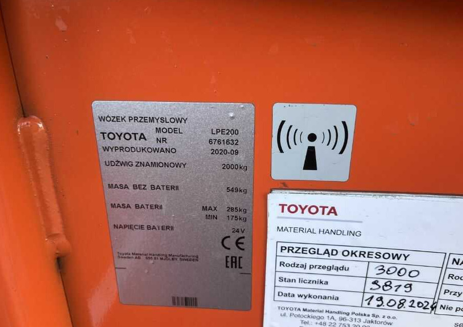 BT LPE200 - Porta-palete: foto 4 BT LPE200 - Porta-palete: foto 4