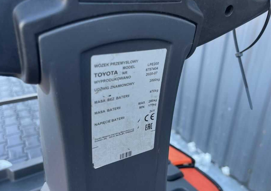 BT LPE200 - Porta-palete: foto 4 BT LPE200 - Porta-palete: foto 4