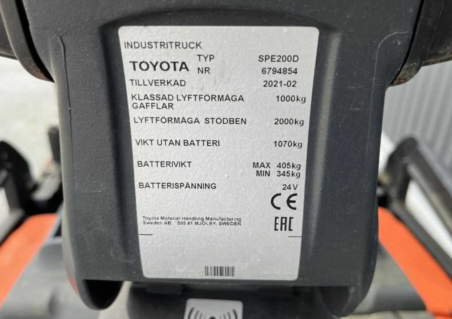 BT SPE200D - Stacker: foto 4 BT SPE200D - Stacker: foto 4