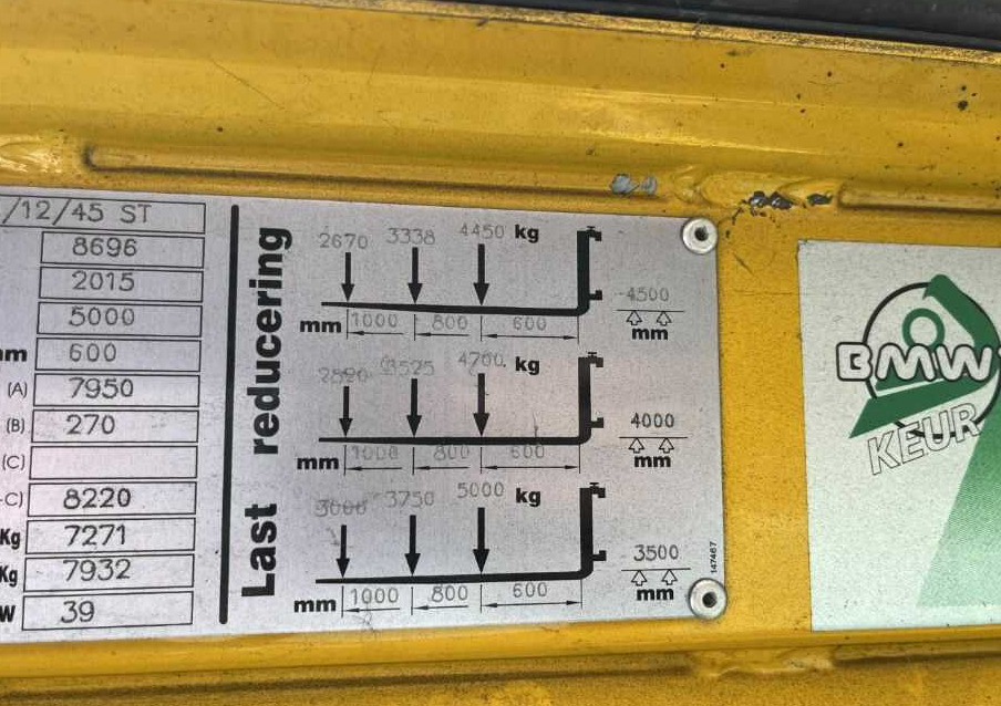 Baumann HX50/12/45ST - Empilhador lateral: foto 3 Baumann HX50/12/45ST - Empilhador lateral: foto 3