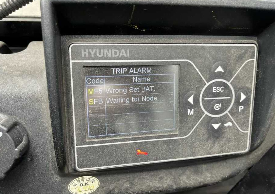 Empilhadeira elétrica Hyundai 25B-9: foto 6