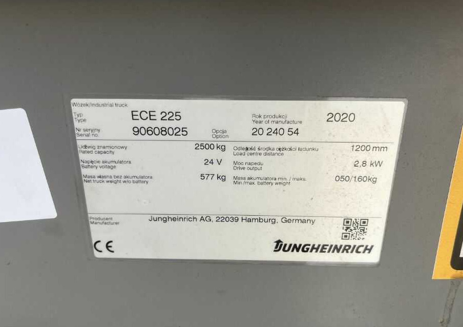 Jungheinrich ECE225 - Order-picker: foto 4 Jungheinrich ECE225 - Order-picker: foto 4
