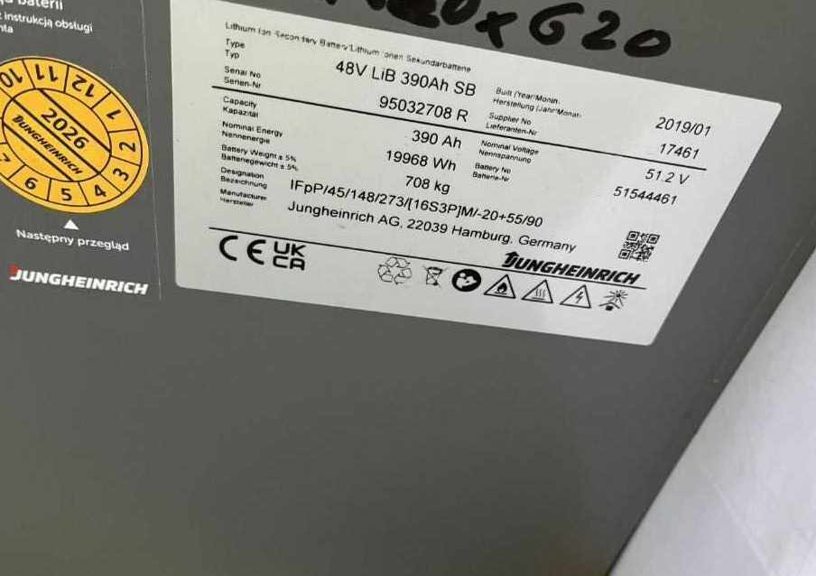 Jungheinrich EFG215 - Empilhadeira elétrica: foto 5 Jungheinrich EFG215 - Empilhadeira elétrica: foto 5