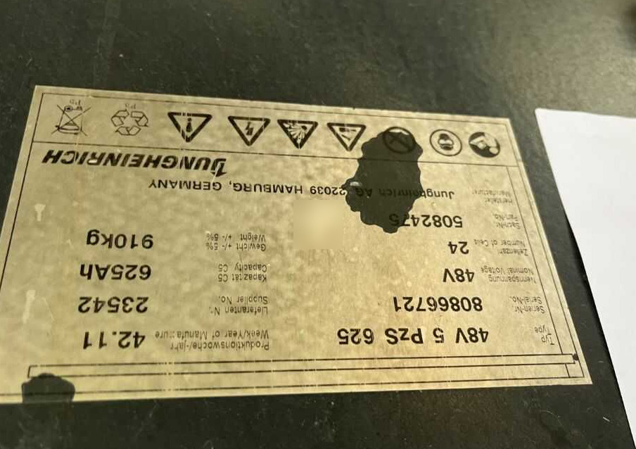 Jungheinrich EFG318k - Empilhadeira elétrica: foto 5 Jungheinrich EFG318k - Empilhadeira elétrica: foto 5