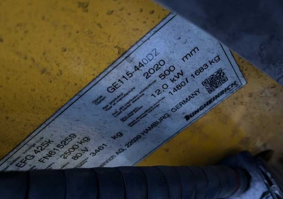 Jungheinrich EFG425k - Empilhadeira elétrica: foto 4 Jungheinrich EFG425k - Empilhadeira elétrica: foto 4