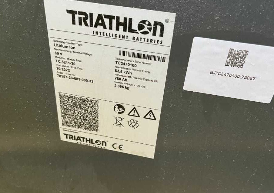 Jungheinrich EFG550 - Empilhadeira elétrica: foto 5 Jungheinrich EFG550 - Empilhadeira elétrica: foto 5