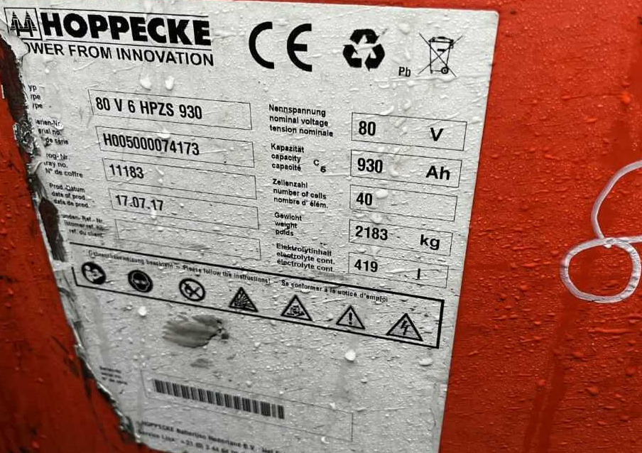 Empilhadeira elétrica Linde E50HL-01/600: foto 9