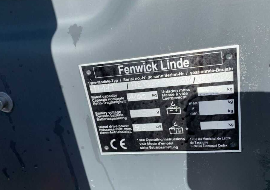 Linde H14T-01 - Empilhadeira a gás: foto 4 Linde H14T-01 - Empilhadeira a gás: foto 4