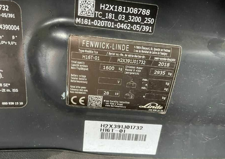Linde H16T-01 - Empilhadeira a gás: foto 4 Linde H16T-01 - Empilhadeira a gás: foto 4