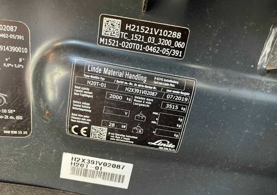 Linde H20T-01 - Empilhadeira a gás: foto 4 Linde H20T-01 - Empilhadeira a gás: foto 4