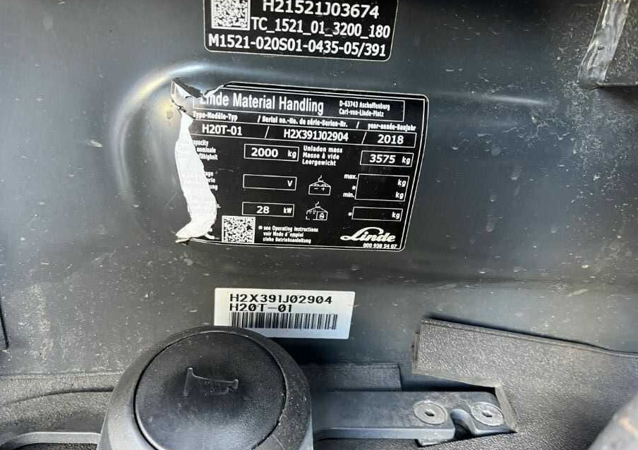 Linde H20T-01 - Empilhadeira a gás: foto 4 Linde H20T-01 - Empilhadeira a gás: foto 4