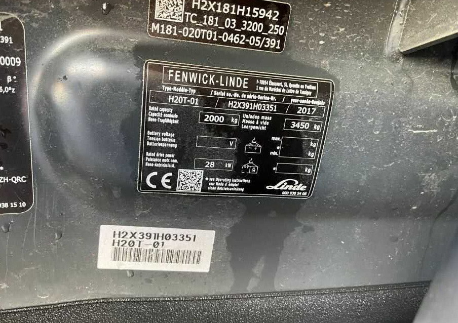 Linde H20T-01 - Empilhadeira a gás: foto 4 Linde H20T-01 - Empilhadeira a gás: foto 4