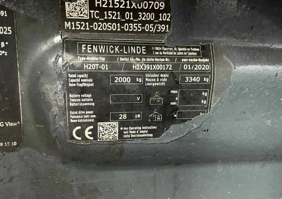 Linde H20T-01 - Empilhadeira a gás: foto 4 Linde H20T-01 - Empilhadeira a gás: foto 4