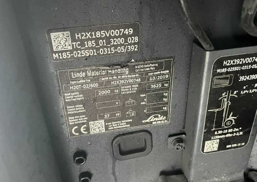 Linde H20T-02/600 - Empilhadeira a gás: foto 4 Linde H20T-02/600 - Empilhadeira a gás: foto 4