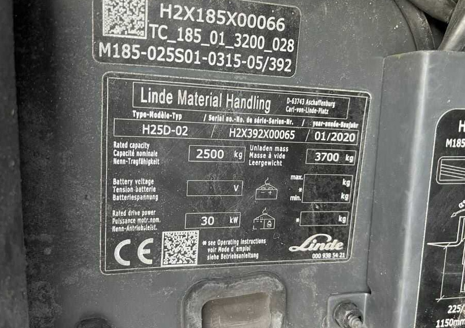 Linde H25D-02 - Empilhadeira a diesel: foto 3 Linde H25D-02 - Empilhadeira a diesel: foto 3