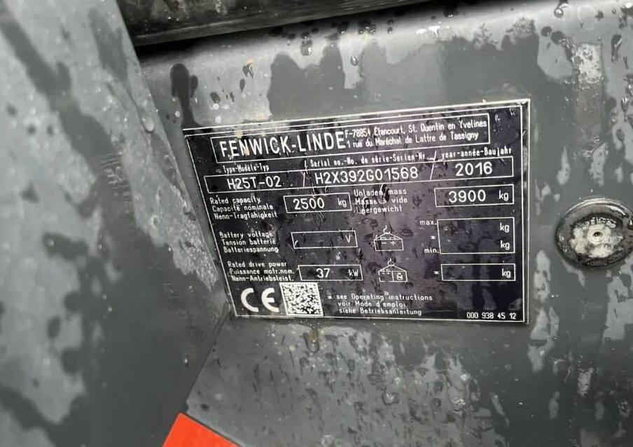 Linde H25T-02 - Empilhadeira a gás: foto 4 Linde H25T-02 - Empilhadeira a gás: foto 4