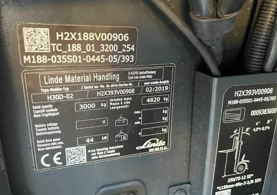 Linde H30D-02 - Empilhadeira a diesel: foto 4 Linde H30D-02 - Empilhadeira a diesel: foto 4