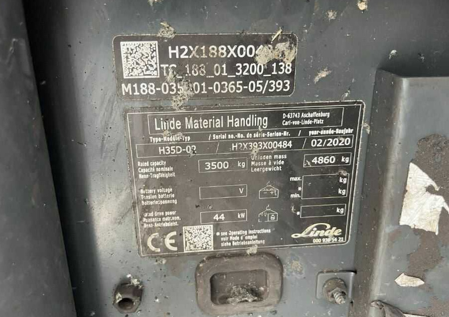 Linde H35D-02 - Empilhadeira a diesel: foto 4 Linde H35D-02 - Empilhadeira a diesel: foto 4