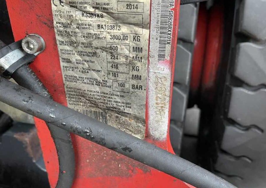 Empilhadeira a gás Linde H35T-02: foto 8