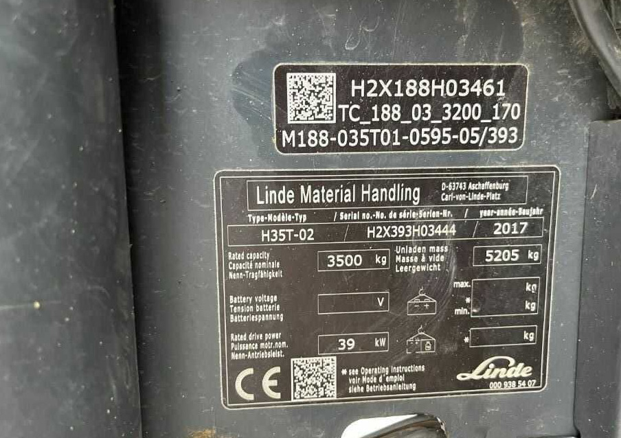 Linde H35T-02 - Empilhadeira a gás: foto 4 Linde H35T-02 - Empilhadeira a gás: foto 4