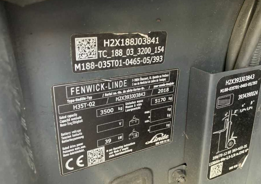 Linde H35T-02 - Empilhadeira a gás: foto 4 Linde H35T-02 - Empilhadeira a gás: foto 4