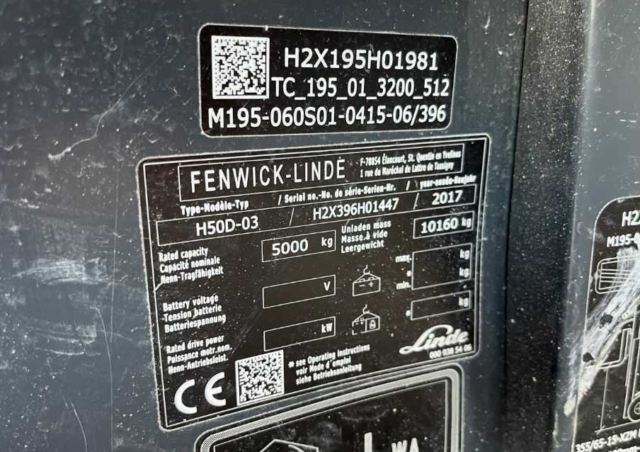 Linde H50D-02 - Empilhadeira a diesel: foto 4 Linde H50D-02 - Empilhadeira a diesel: foto 4