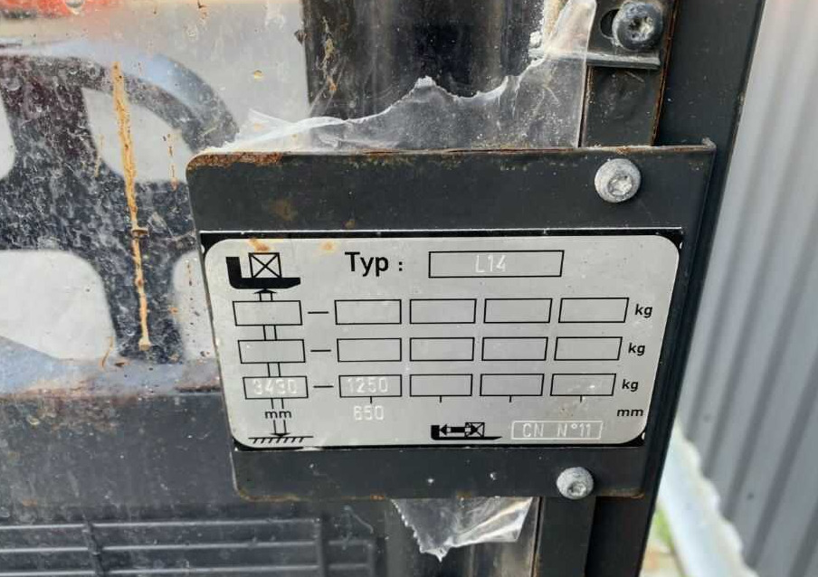 Linde L14 - Stacker: foto 5 Linde L14 - Stacker: foto 5