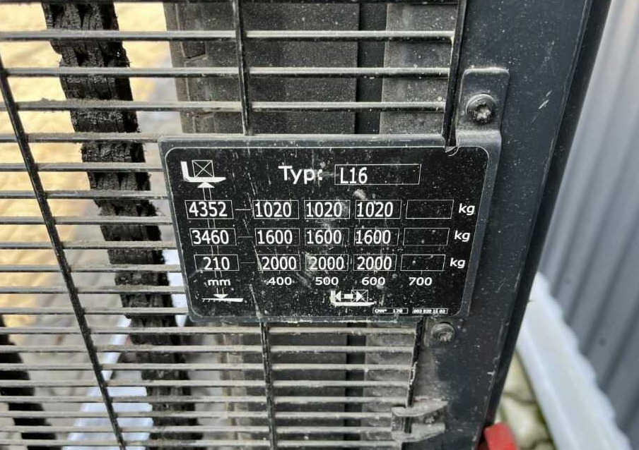 Linde L16 - Stacker: foto 5 Linde L16 - Stacker: foto 5