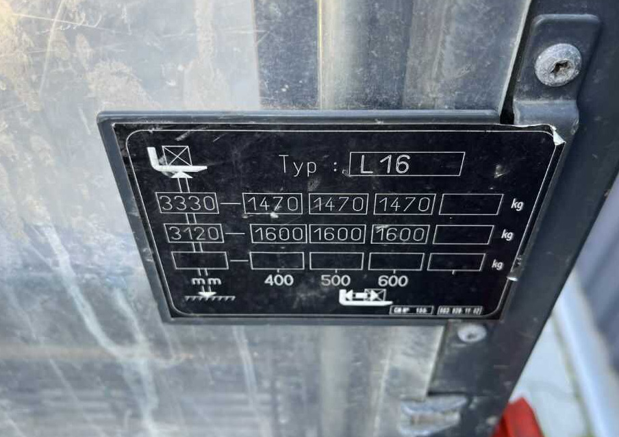 Linde L16 - Stacker: foto 5 Linde L16 - Stacker: foto 5