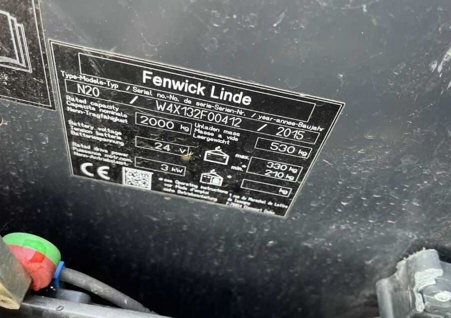 Linde N20 - Order-picker: foto 4 Linde N20 - Order-picker: foto 4