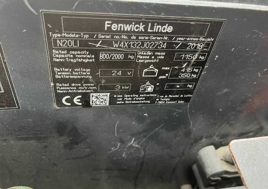 Linde N20LoL - Order-picker: foto 4 Linde N20LoL - Order-picker: foto 4