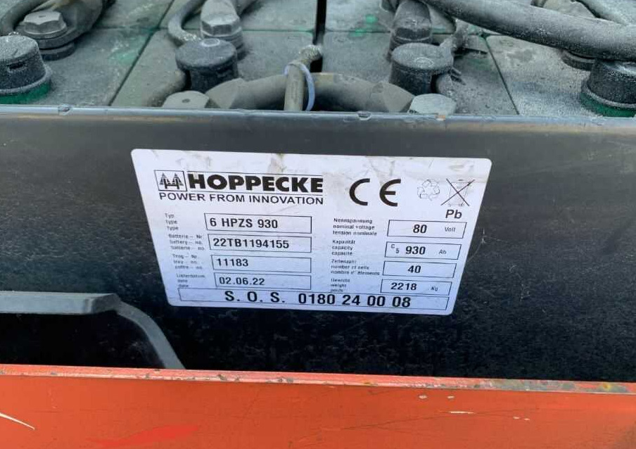 Trator elétrics Linde P250: foto 9