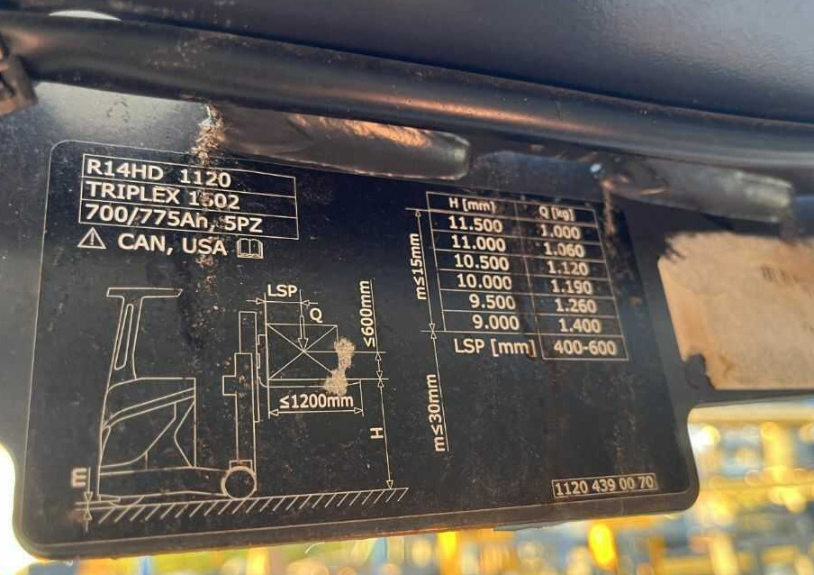 Linde R14HD-01 - Empilhador retráctil: foto 1 Linde R14HD-01 - Empilhador retráctil: foto 1