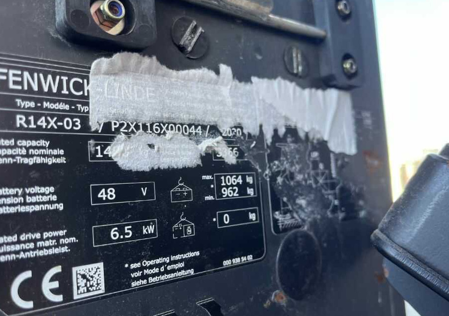 Linde R14X - Empilhador retráctil: foto 4 Linde R14X - Empilhador retráctil: foto 4