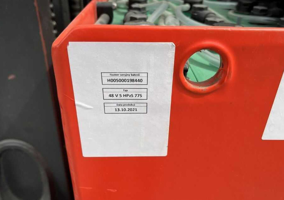 Empilhador retráctil Linde R16HD-01: foto 9