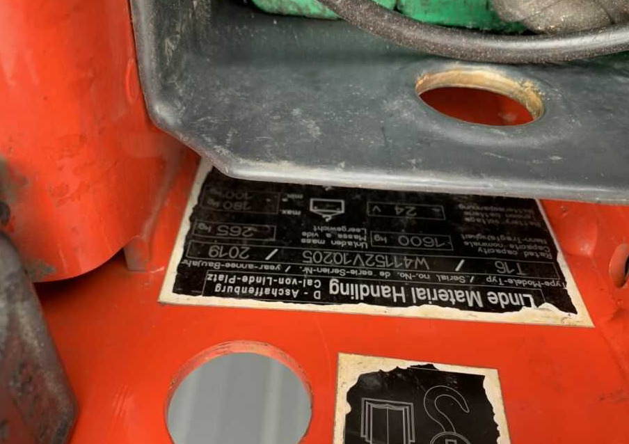 Linde T16 - Porta-palete: foto 4 Linde T16 - Porta-palete: foto 4