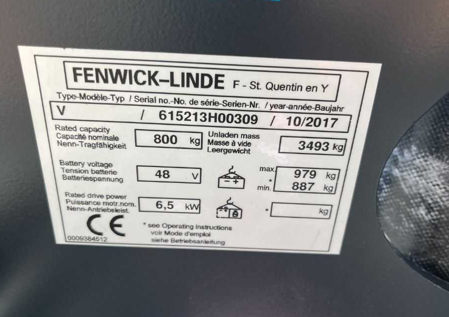 Linde V - Order-picker: foto 4 Linde V - Order-picker: foto 4