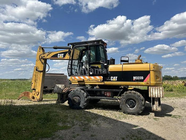Caterpillar M322D VAH - Mini escavadeira: foto 1 Caterpillar M322D VAH - Mini escavadeira: foto 1