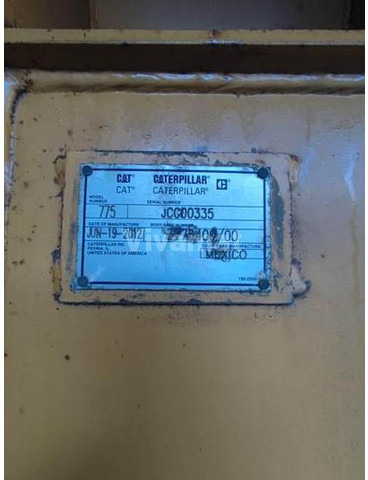 Caterpillar BENNE CAT 775G - Equipamento: foto 3 Caterpillar BENNE CAT 775G - Equipamento: foto 3
