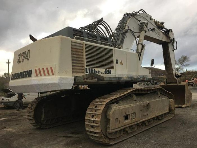 Liebherr R974B SHD - Escavadeira: foto 1 Liebherr R974B SHD - Escavadeira: foto 1