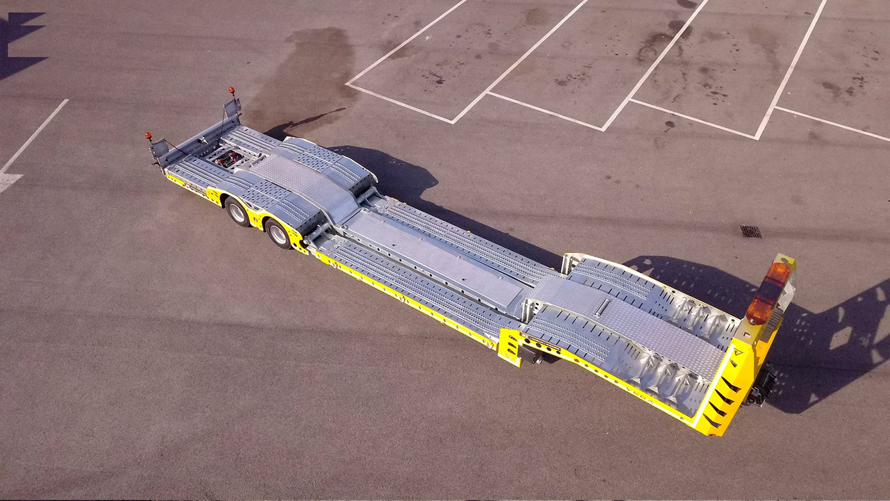 Semi-reboque transporte de veículos para transporte de máquinas pesadas novo VEGA-S (2 AXLE TRUCK CARRIER): foto 9