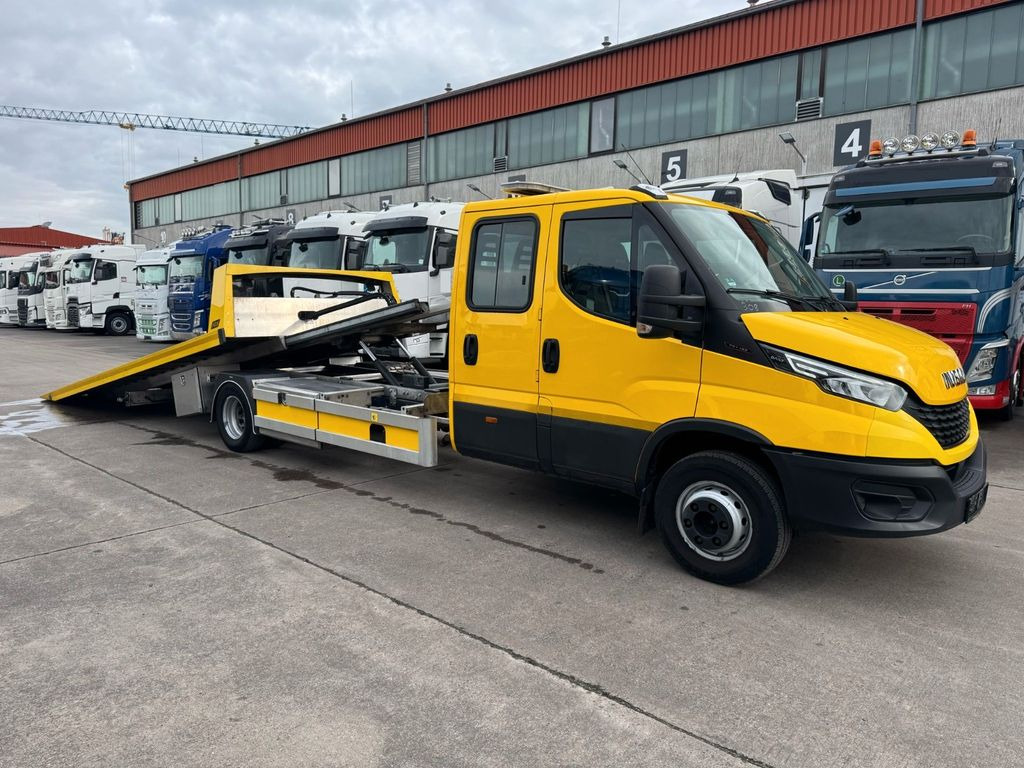 Iveco DAILY 70-180*DOKA*FGS AUFBAU*ACC*SCHIEBEPLATEAU* - Caminhão reboque, Veículo comercial: foto 1 Iveco DAILY 70-180*DOKA*FGS AUFBAU*ACC*SCHIEBEPLATEAU* - Caminhão reboque, Veículo comercial: foto 1