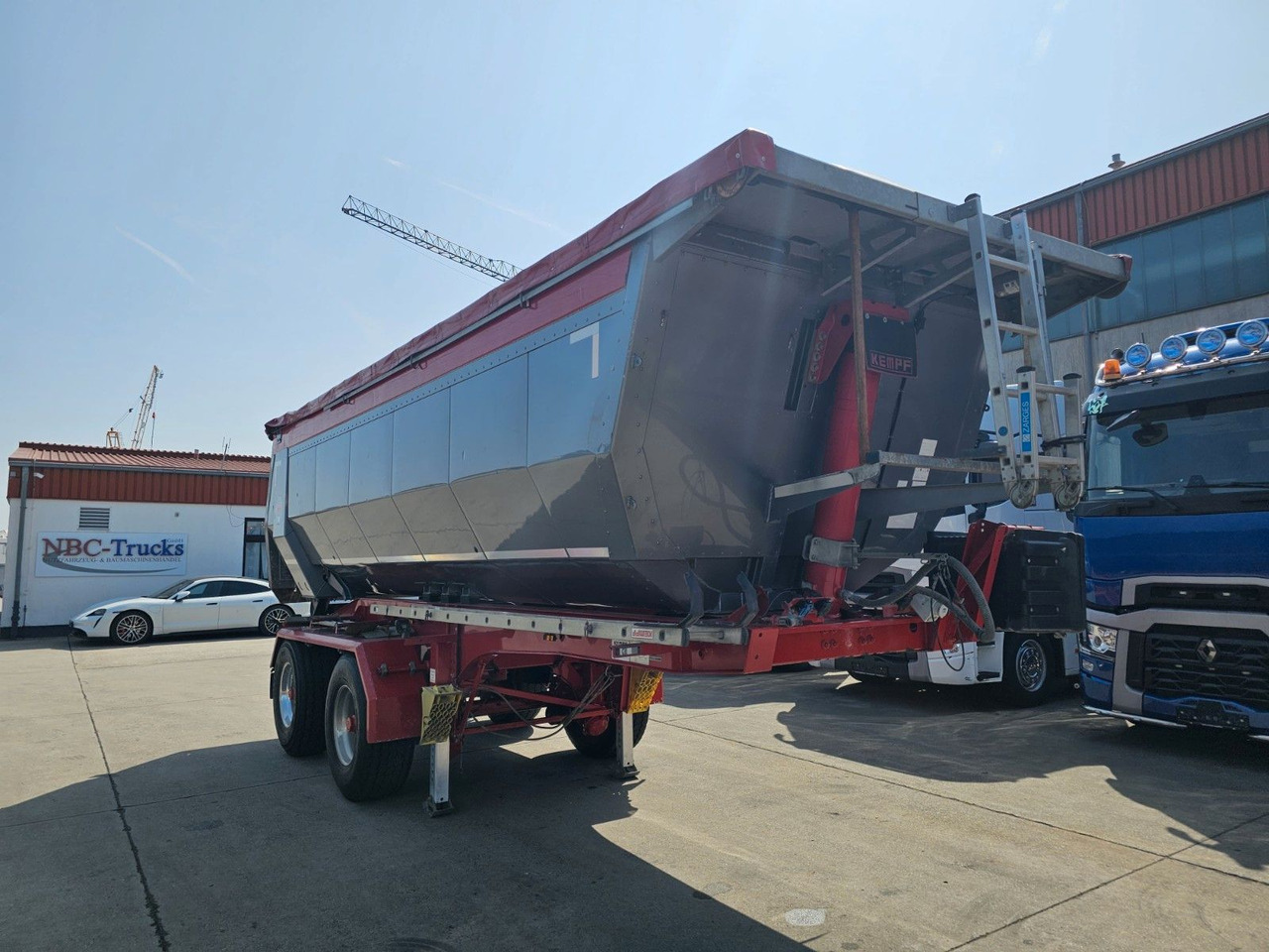Kempf SKM 31/2 * KIPPMULDE * ELEK. VERDECK *LIFT * BPW - Semi-reboque basculante: foto 3 Kempf SKM 31/2 * KIPPMULDE * ELEK. VERDECK *LIFT * BPW - Semi-reboque basculante: foto 3